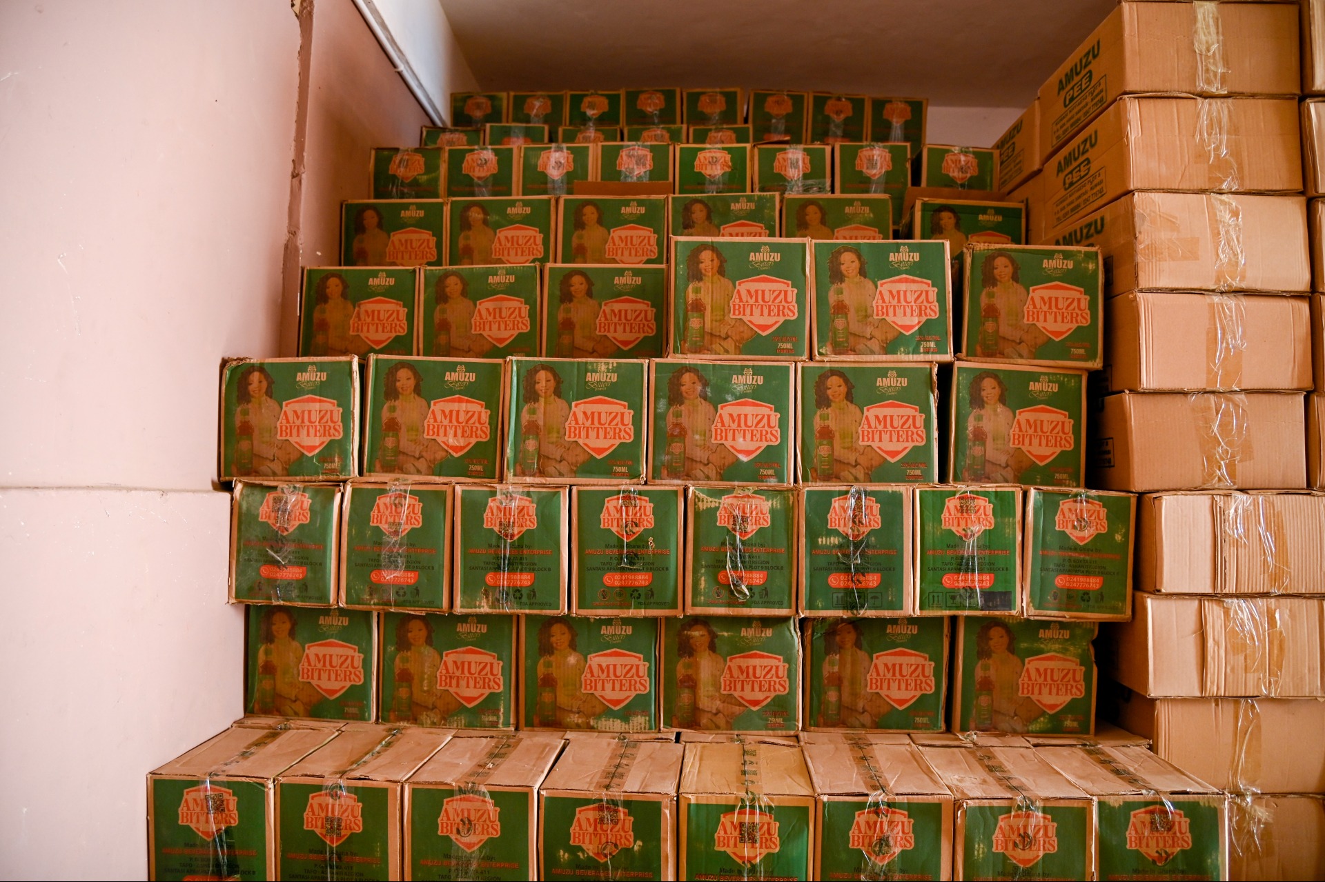 More products at our warehouse